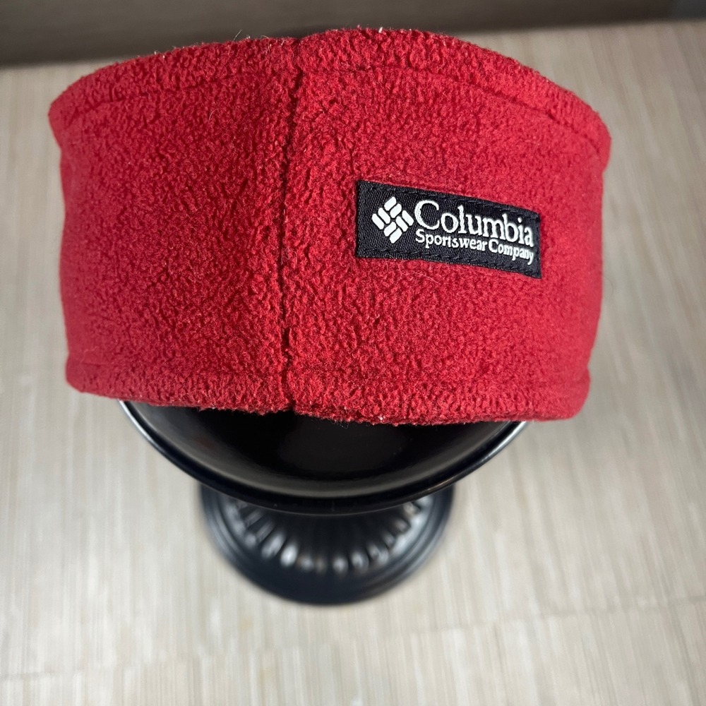 Columbia‎ Sportswear Company Fleece Ear Warmer Headband Red Unisex S M